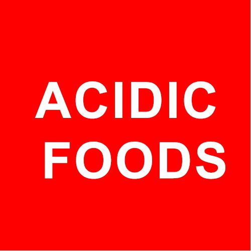 acidic foods