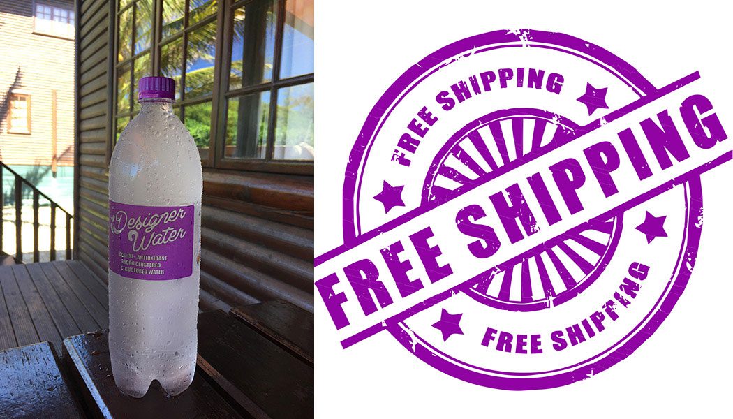 designer water alkaline bottled water free shipping