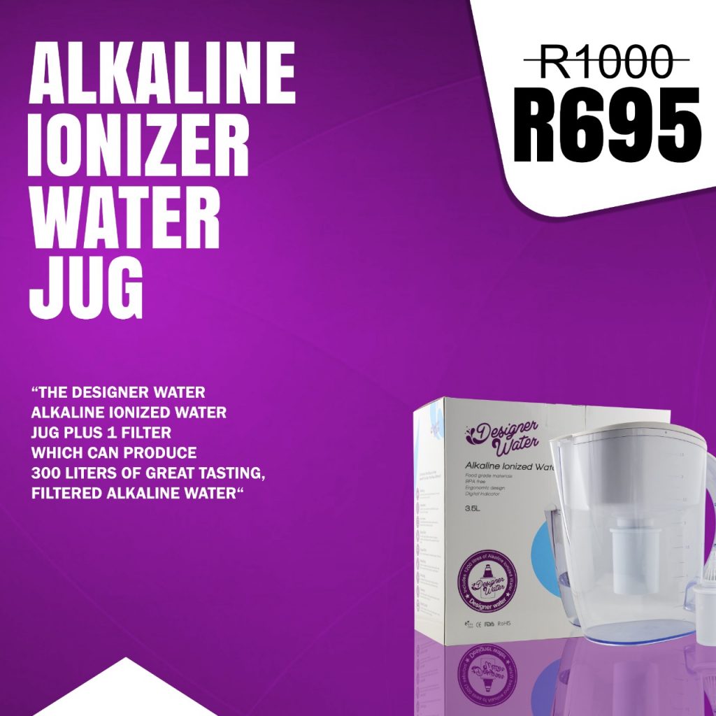 Alkaline Ionized Water Jug Designer Water South Africa 7799