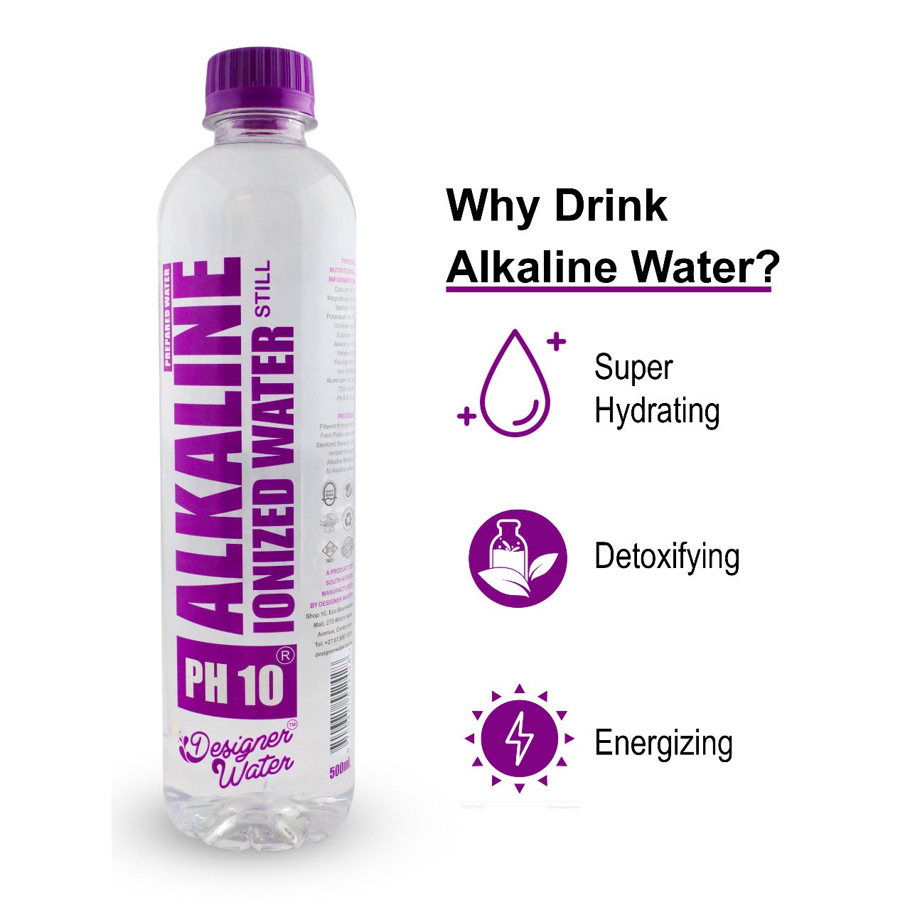 designer water alkaline water