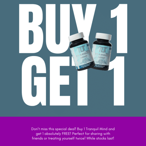 Tranquil mind, 🌙 Stressed? Sleep better tonight – Buy 1 Get 1 Free