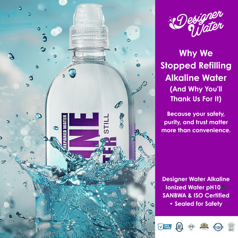 Why we stopped refilling alkaline water