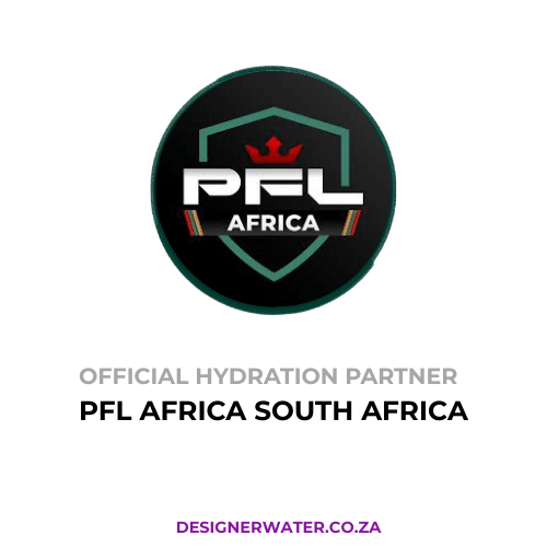 PFL Africa designer water official hydration partner