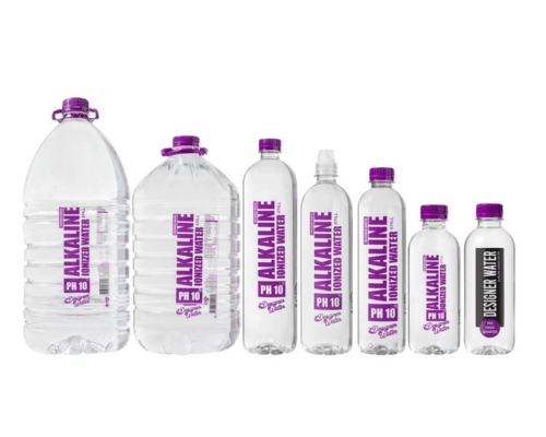 Alkaline bottled water, Designer Water alkaline water range