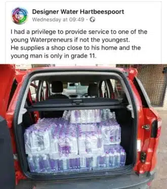 Waterpreneur in action